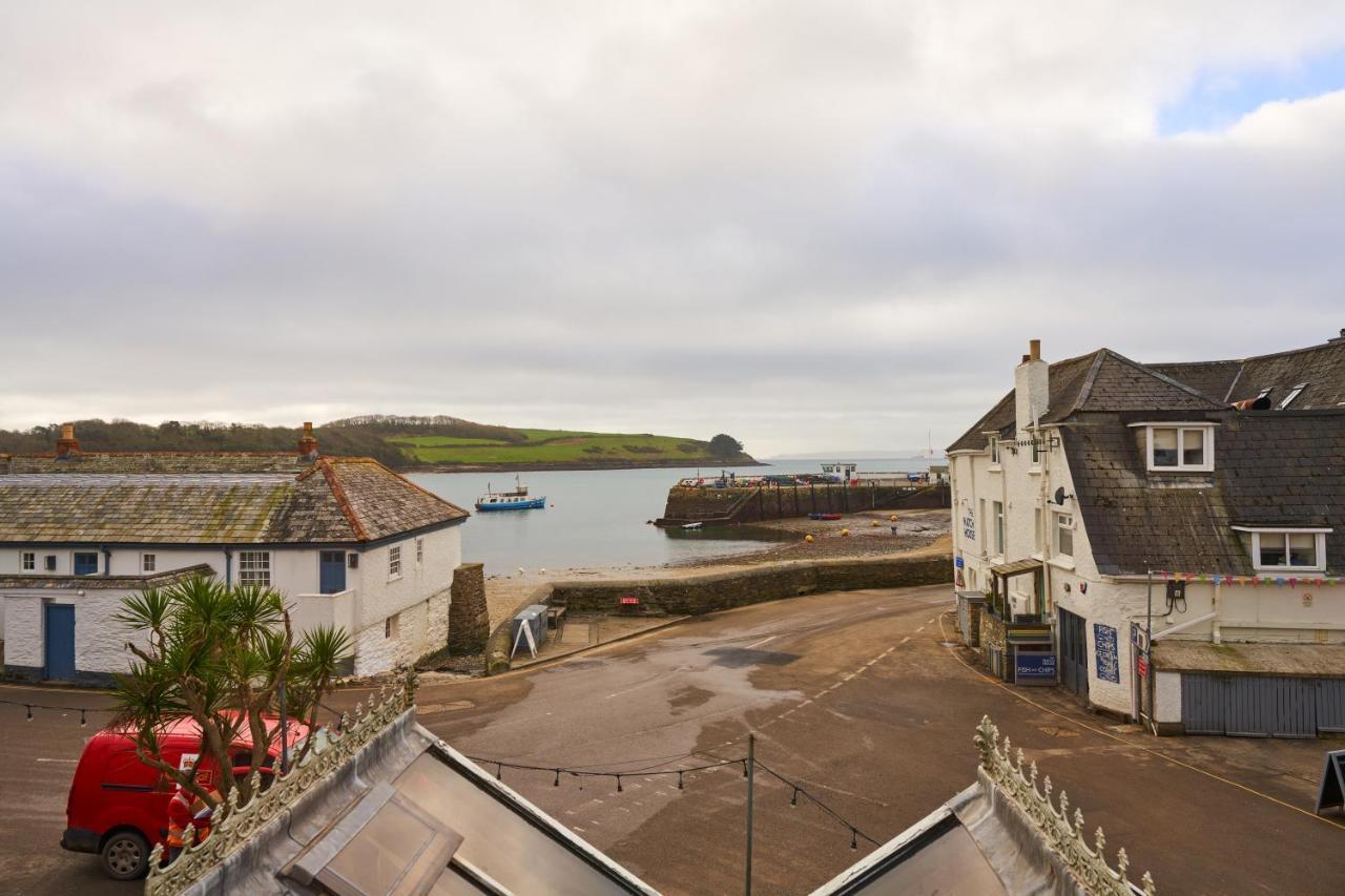 Hotel The Rising Sun St Mawes Exterior foto