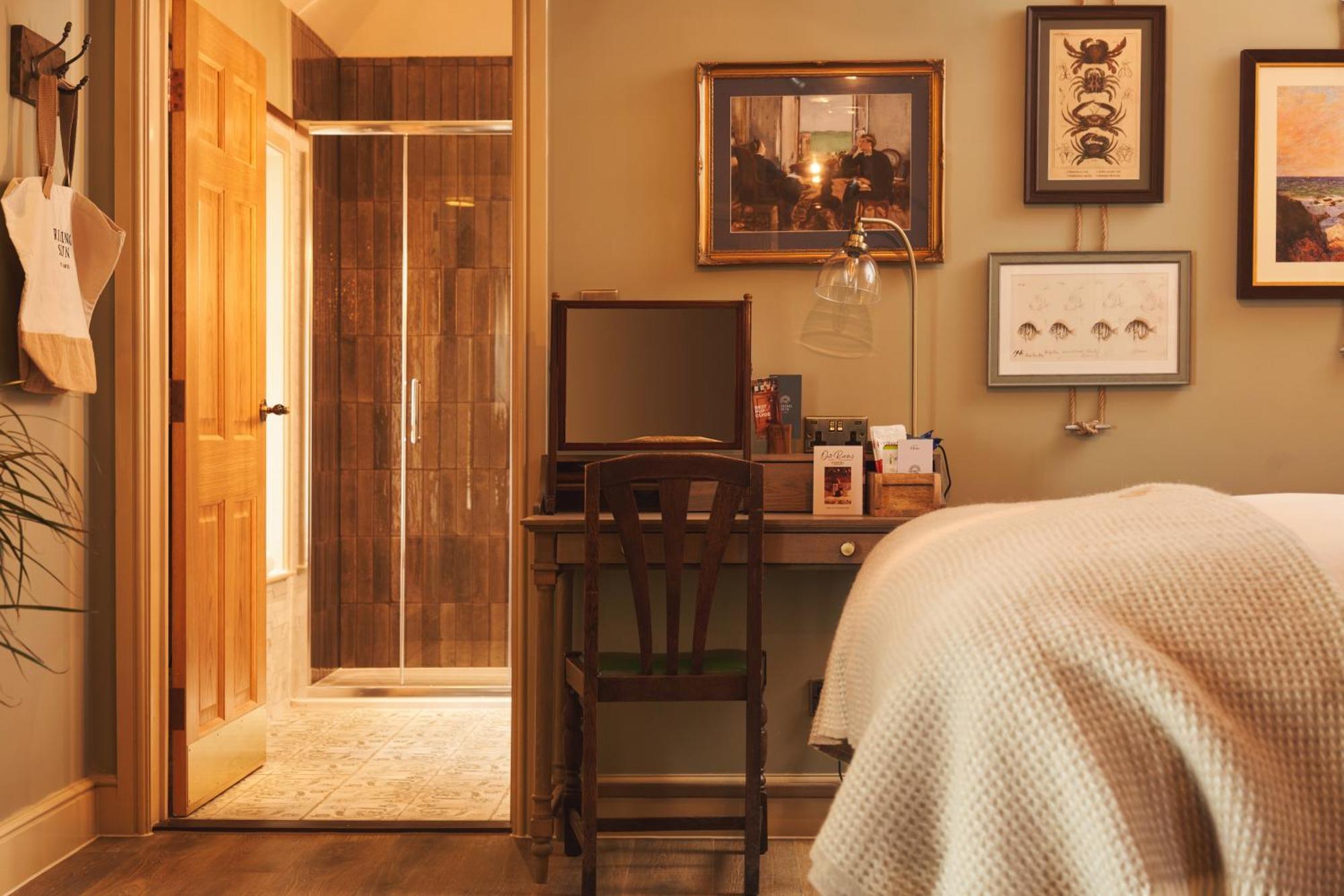 Hotel The Rising Sun St Mawes Zimmer foto