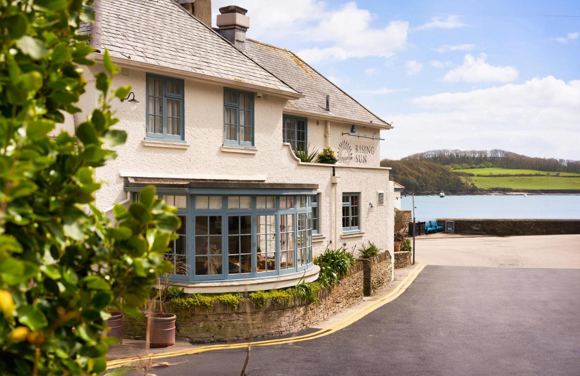 Hotel The Rising Sun St Mawes Exterior foto