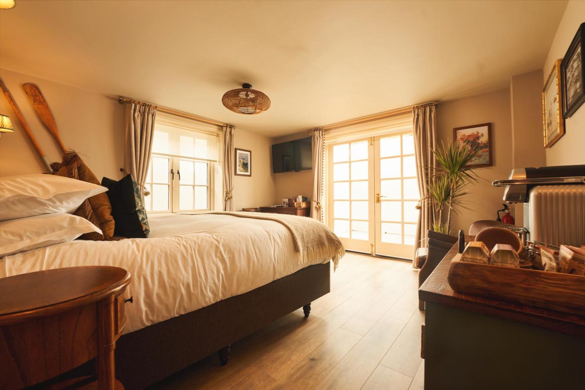 Hotel The Rising Sun St Mawes Exterior foto